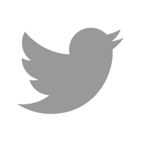 Grey Twitter Icon